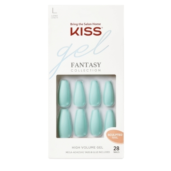 Kiss Gel Fantasy Sculpted 💅 Nails• 28 Nails•7 Day wear - Picture 4 of 5